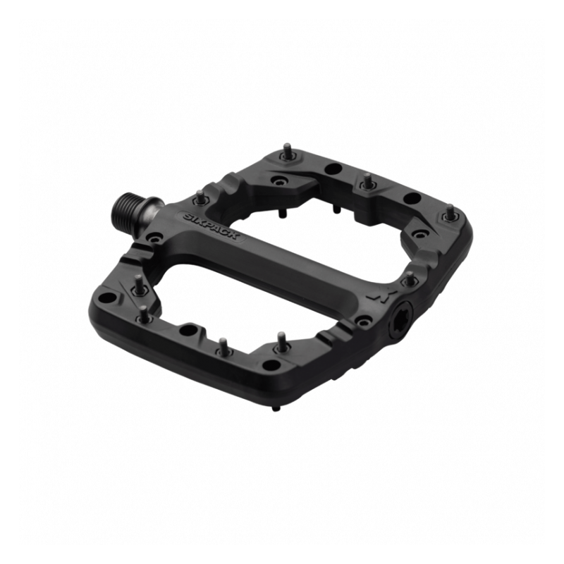 Pédales Plates Sixpack Kamikaze PA | Grip et Contrôle VTT Enduro | Vélarion